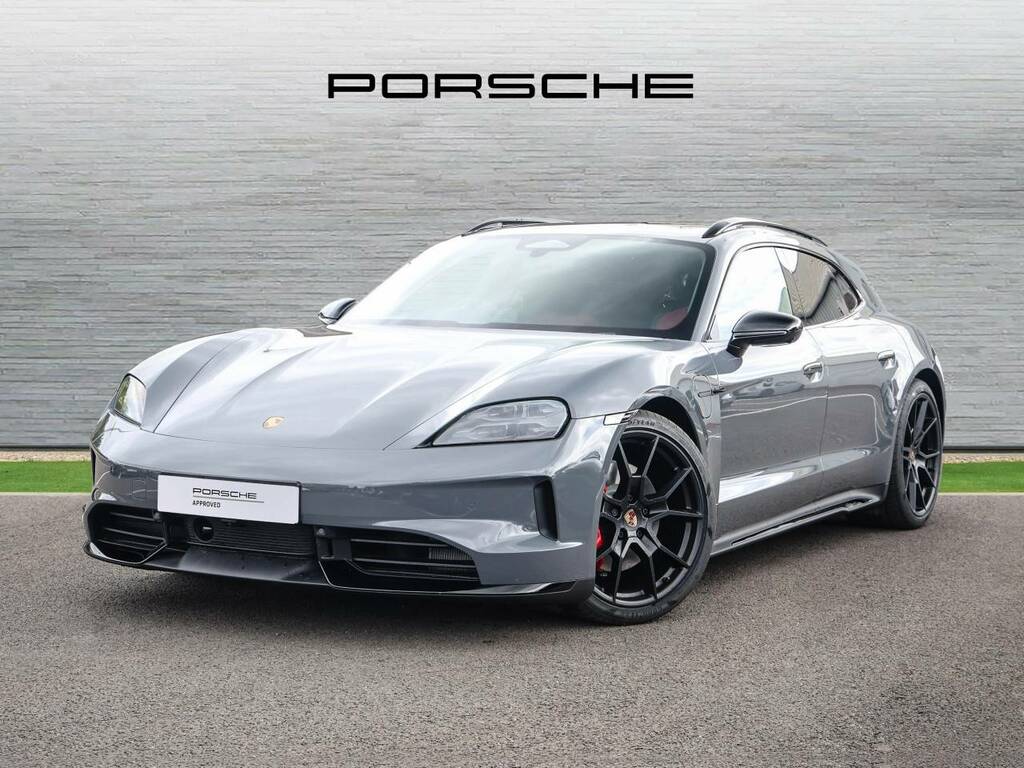 Porsche Taycan 4S Sport Turismo Black Edition Grey #2