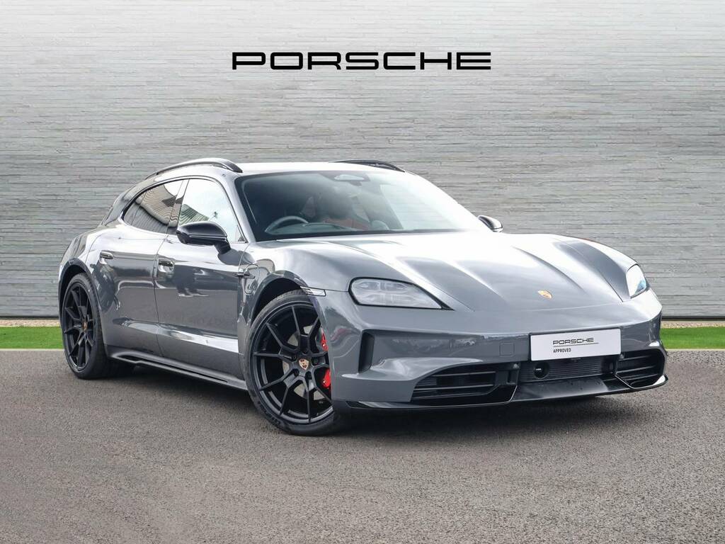 Porsche Taycan 4S Sport Turismo Black Edition Grey