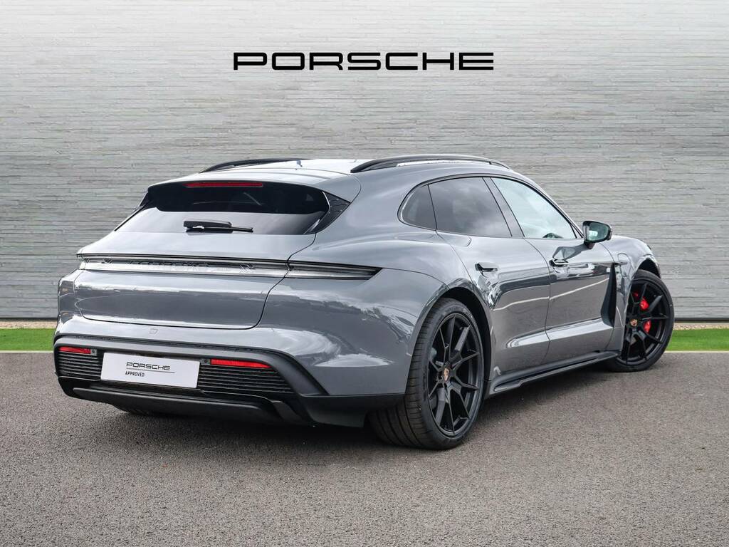 Porsche Taycan 4S Sport Turismo Black Edition Grey #3