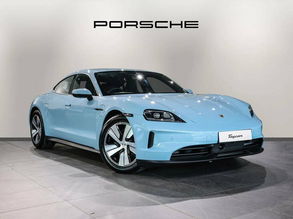 Porsche Taycan Saloon Blue