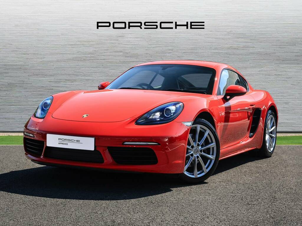 Porsche 718 Cayman Coupe Red #2
