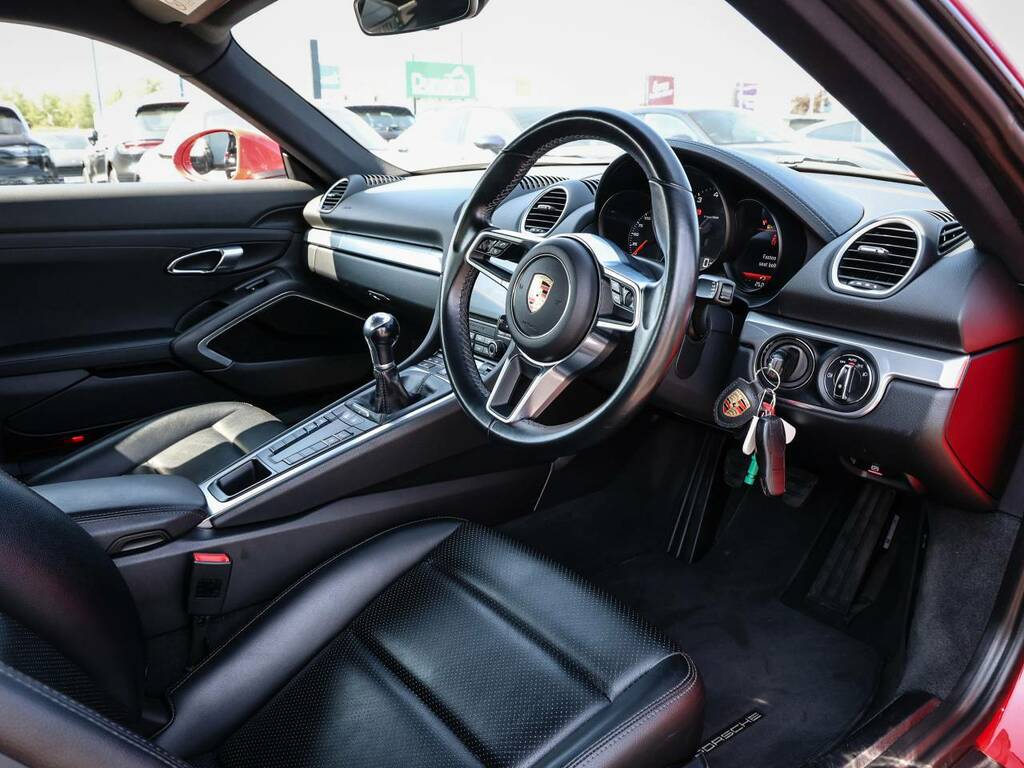 Porsche 718 Cayman Coupe Red #5