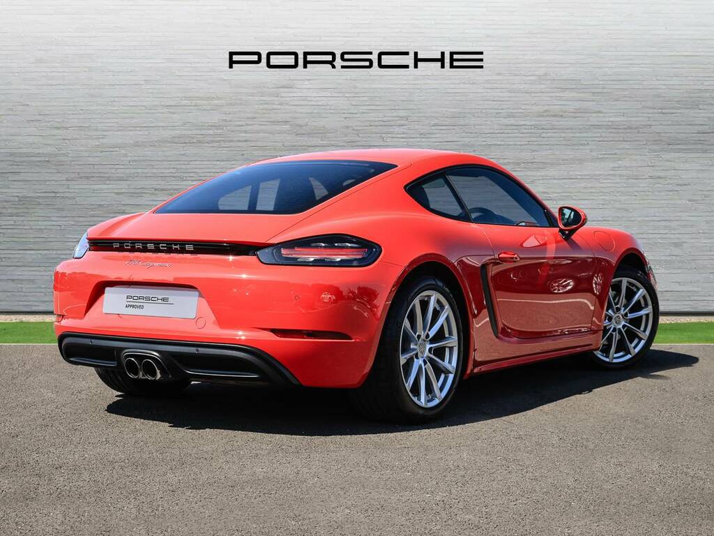 Porsche 718 Cayman Coupe Red #3