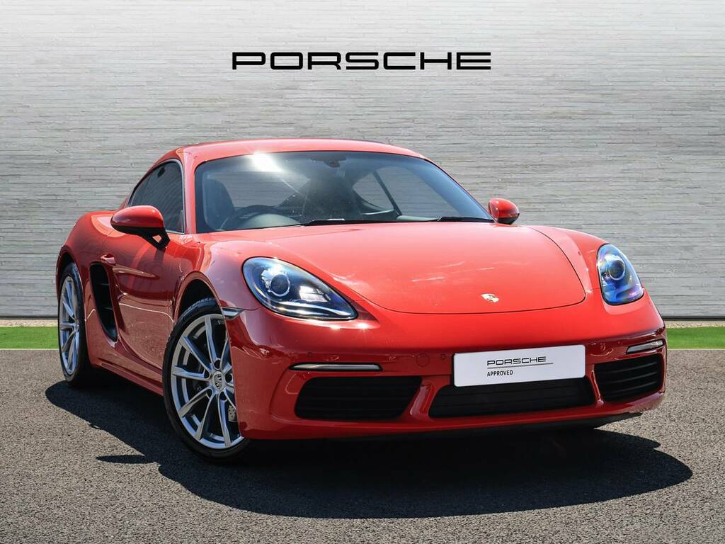 Porsche 718 Cayman Coupe Red