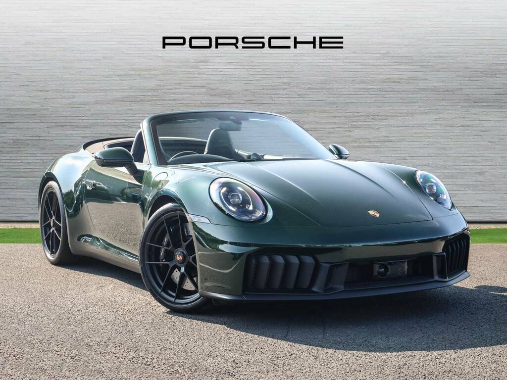 Porsche 911 Carrera Gts Cabriolet Green