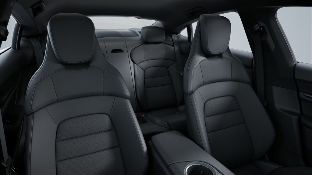 Porsche Taycan Saloon Black #5
