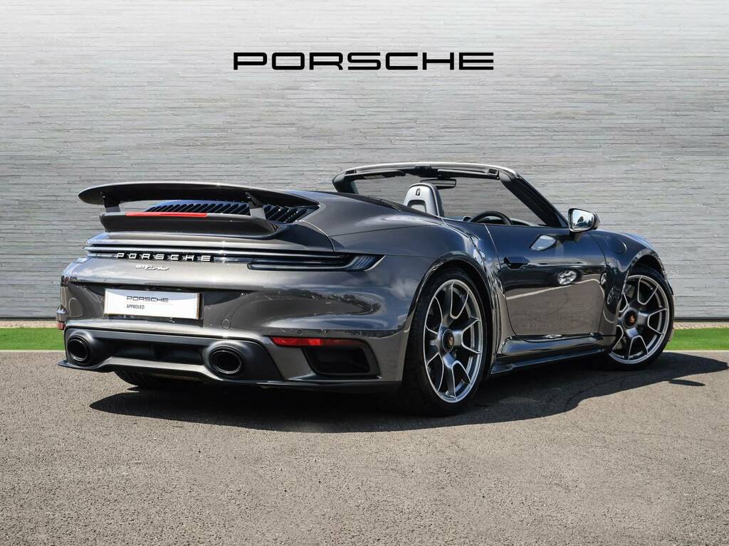 Porsche 911 Turbo Cabriolet My24 Grey #3