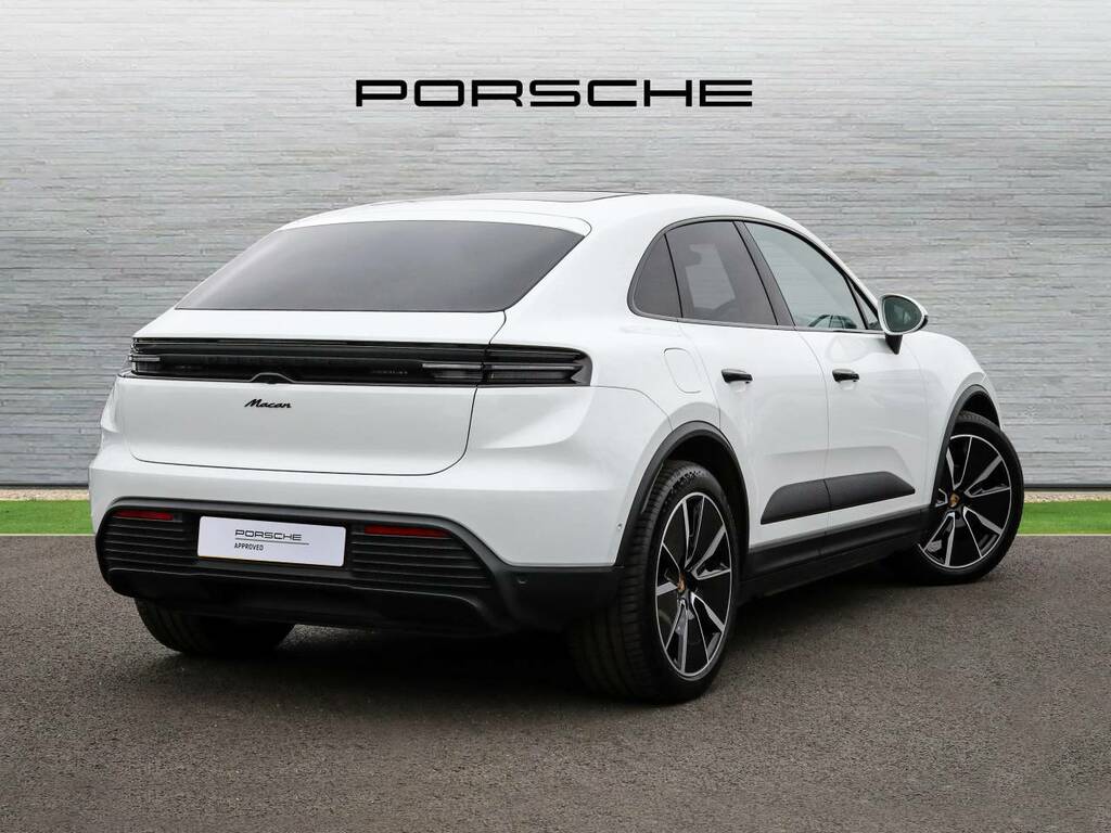 Porsche Macan Electric White #3