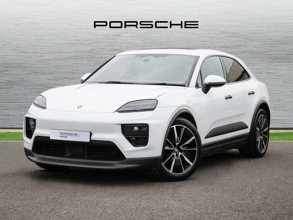 Porsche Macan Electric White #2