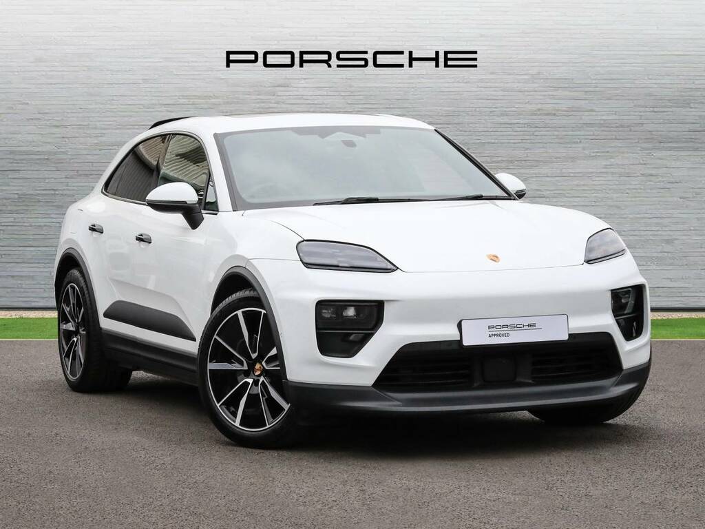 Porsche Macan Electric White