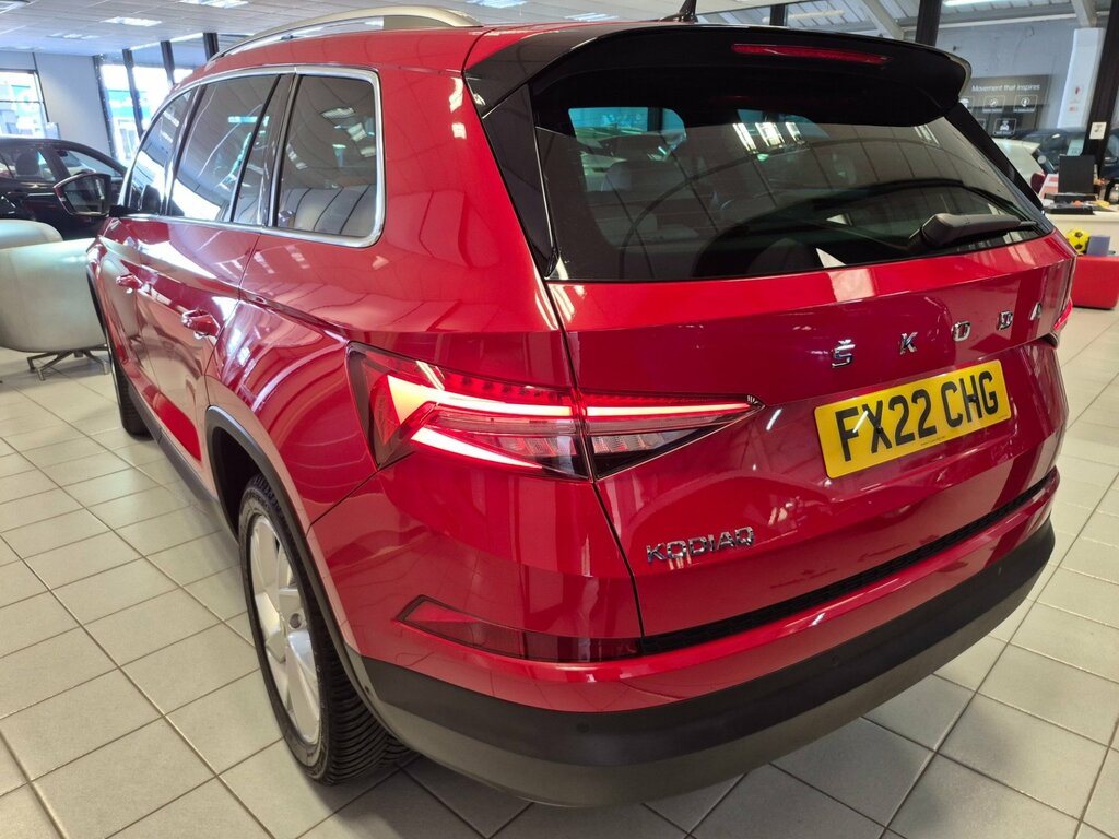 Skoda Kodiaq 1.5 Tsi Act Se L Suv Dsg Euro 6 Ss FX22CHG Red #2