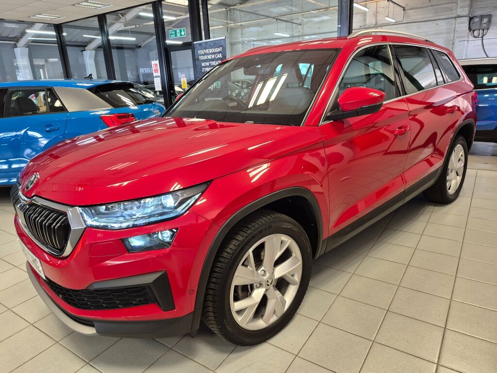 Skoda Kodiaq 1.5 Tsi Act Se L Suv Dsg Euro 6 Ss FX22CHG Red #5