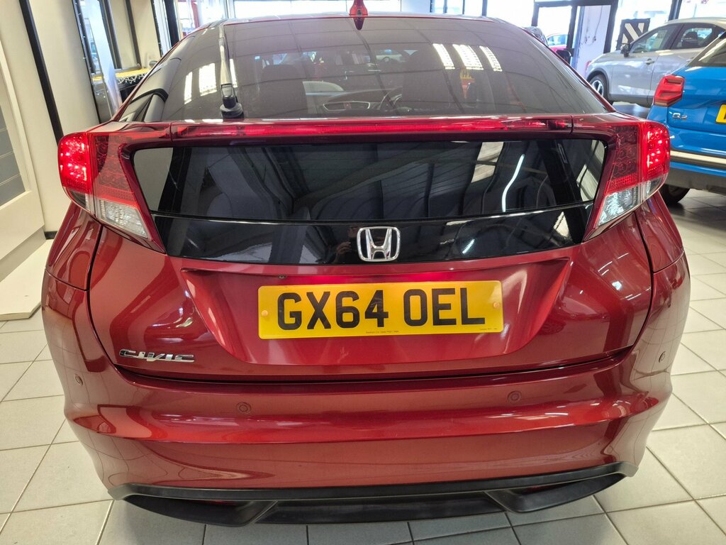 Honda Civic 1.8 I-vtec Se Plus Hatchback Euro Red #6