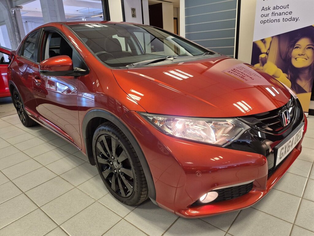 Honda Civic 1.8 I-vtec Se Plus Hatchback Euro Red