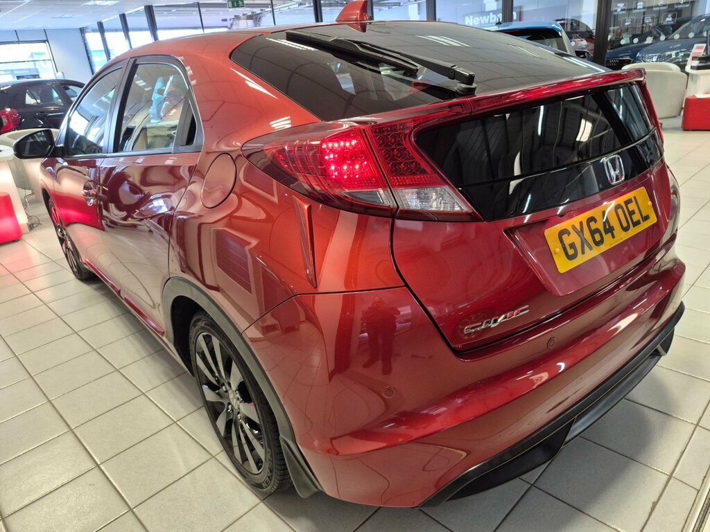 Honda Civic 1.8 I-vtec Se Plus Hatchback Euro Red #2