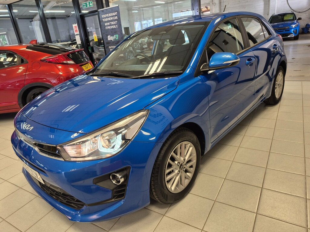 Kia RIO 1.2 2 Hatchback Euro 6 Ss 83 HT23CCX Blue #5
