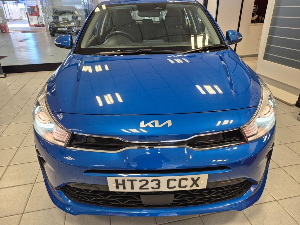 Kia RIO 1.2 2 Hatchback Euro 6 Ss 83 HT23CCX Blue #4
