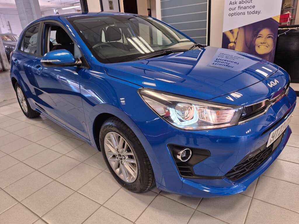 Kia RIO 1.2 2 Hatchback Euro 6 Ss 83 Blue