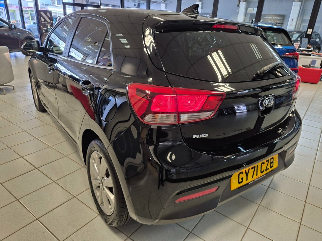 Kia RIO 1.0 T-gdi Mhev 3 Hatchback Hybrid Manua GY71CZB Black #2