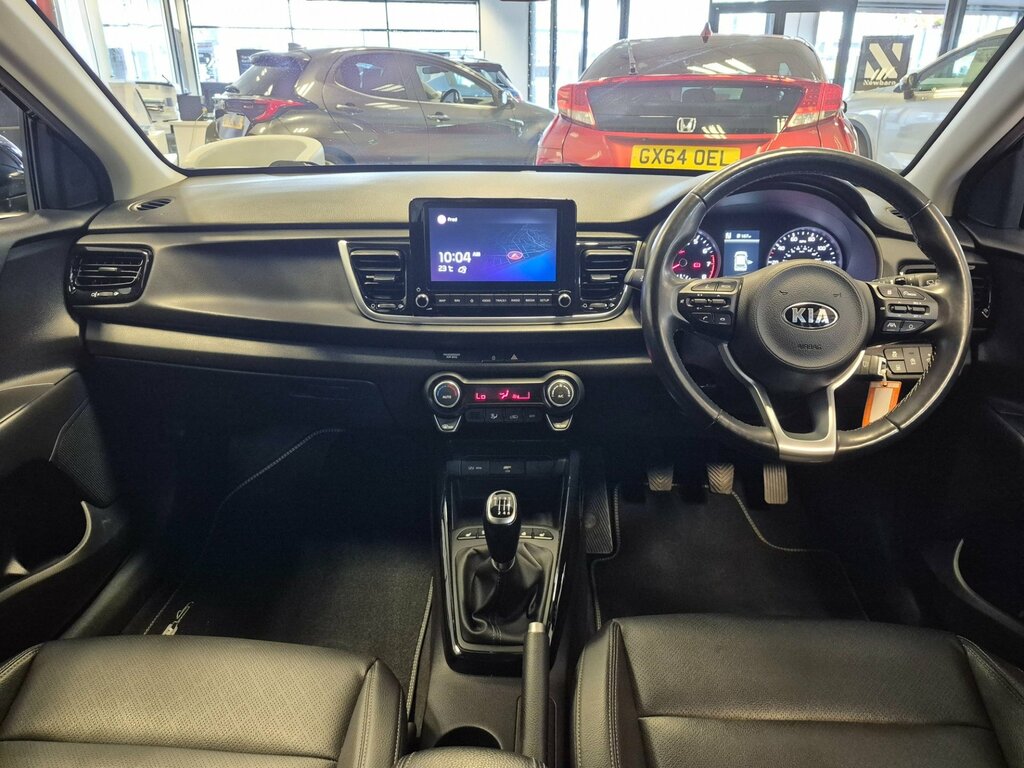 Kia RIO 1.0 T-gdi Mhev 3 Hatchback Hybrid Manua GY71CZB Black #3