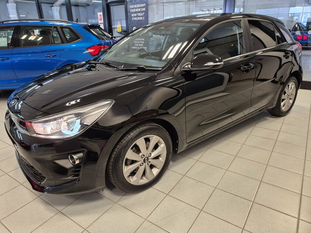 Kia RIO 1.0 T-gdi Mhev 3 Hatchback Hybrid Manua GY71CZB Black #6