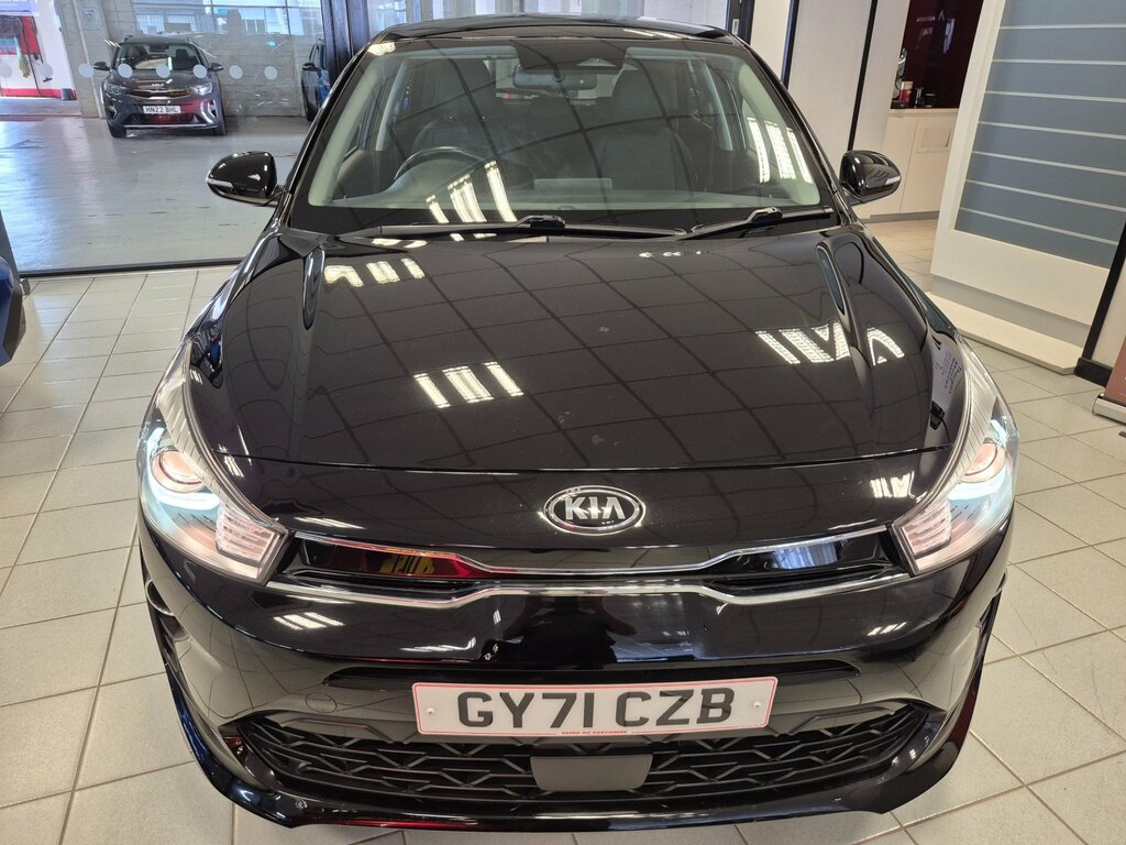 Kia RIO 1.0 T-gdi Mhev 3 Hatchback Hybrid Manua GY71CZB Black #5