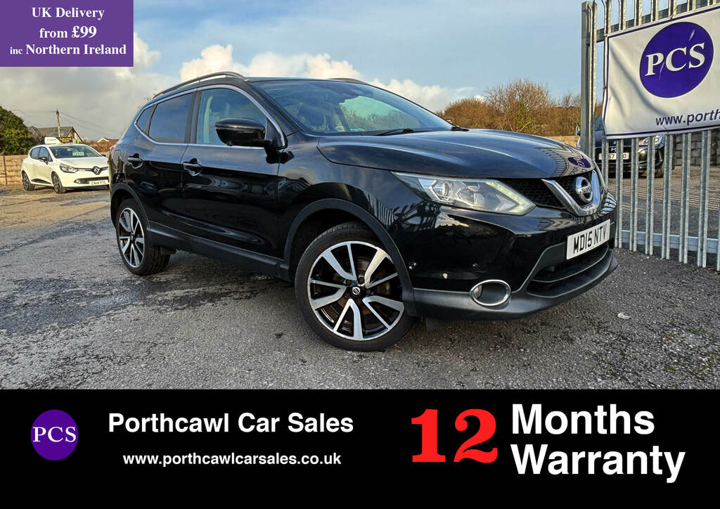 Nissan Qashqai 1.2 Dig-t Tekna Suv Black