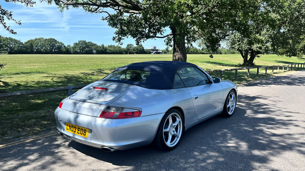 Porsche 911 C2 Cabriolet Exceptionally Nice Car Superb Silver #3