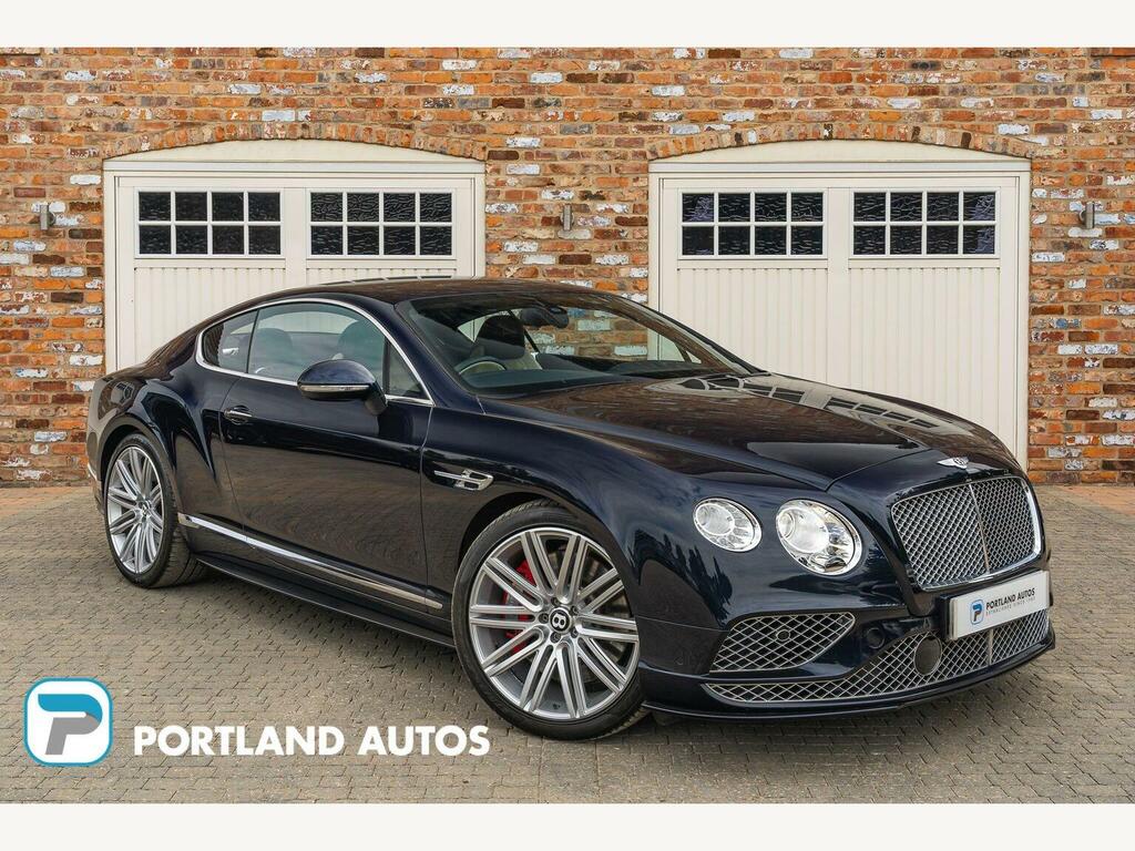 Bentley Continental Gt 6.0 W12 Gt Speed 4Wd Euro 6 FG66JBY