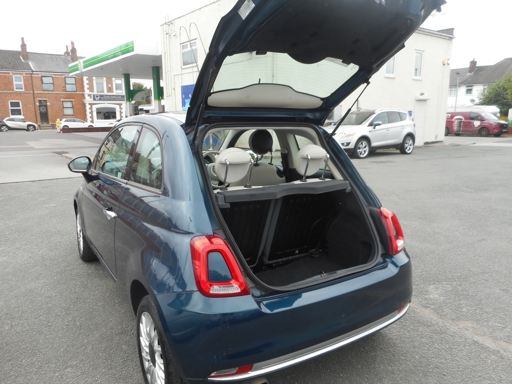 Fiat 500 1.2 Lounge Blue #4