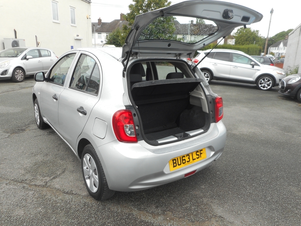 Nissan Micra 1.2 Visia Silver #4