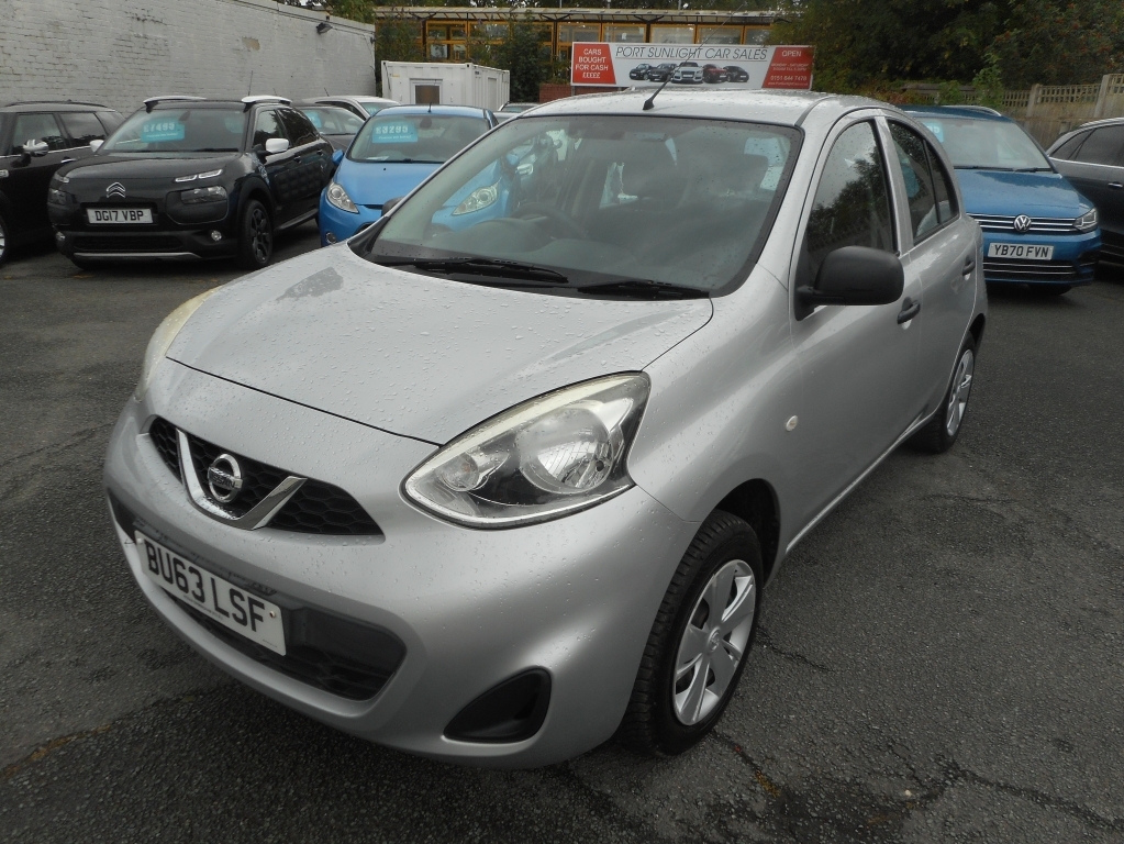 Nissan Micra 1.2 Visia Silver #6