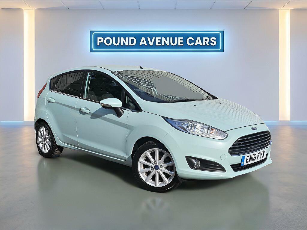 Ford Fiesta 1.0T Ecoboost Titanium Euro 6 Ss Green