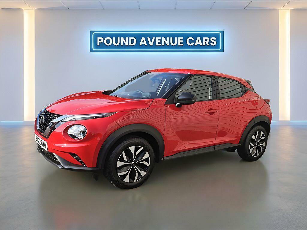 Nissan Juke 1.0 Dig-t Acenta Euro 6 Ss BK22DWU Red #4