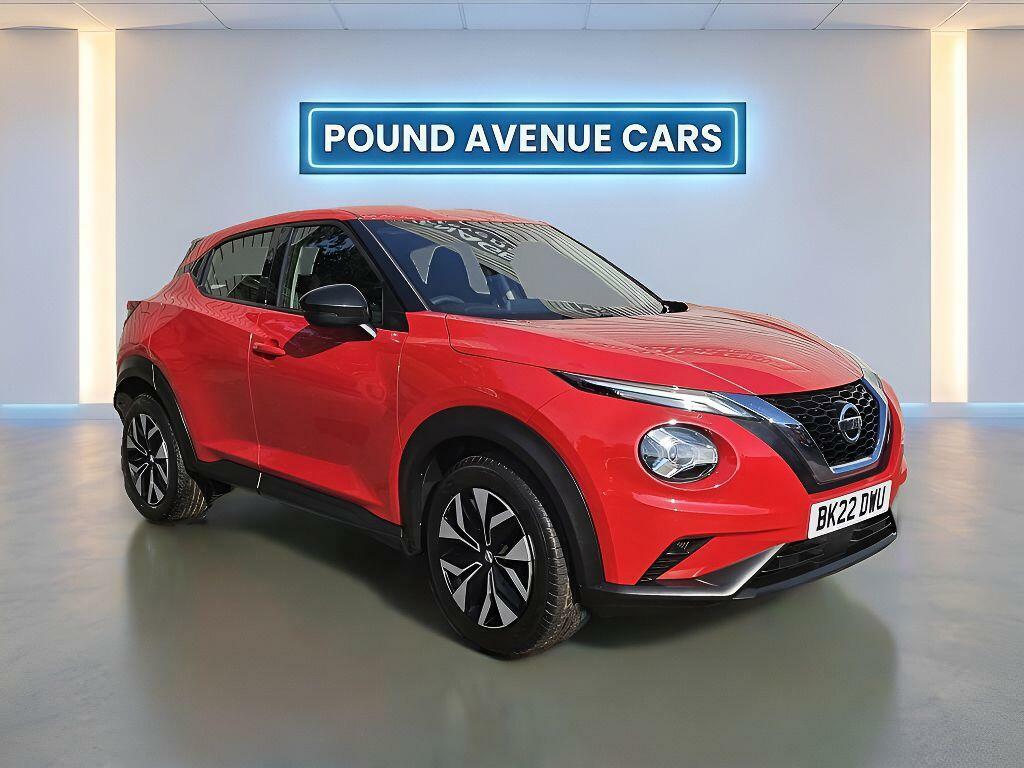 Nissan Juke 1.0 Dig-t Acenta Euro 6 Ss BK22DWU Red #5
