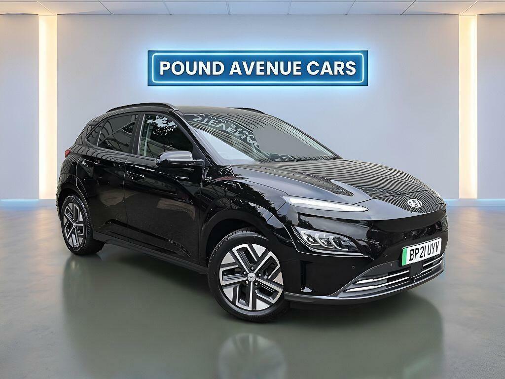 Hyundai Kona 39Kwh Premium 10.5Kw Charger Black
