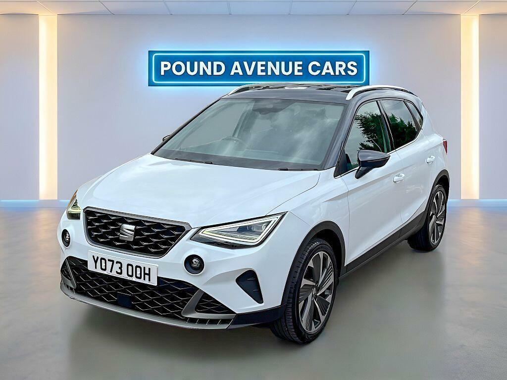 Seat Arona Fr Sport White #4