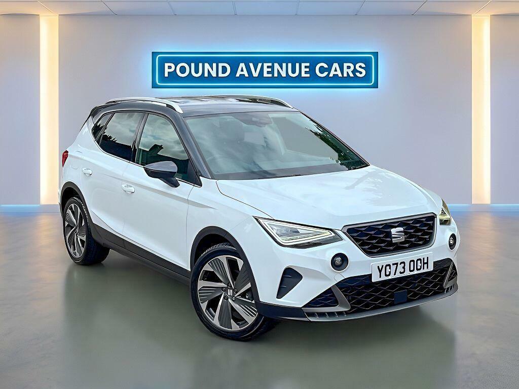 Seat Arona Fr Sport White