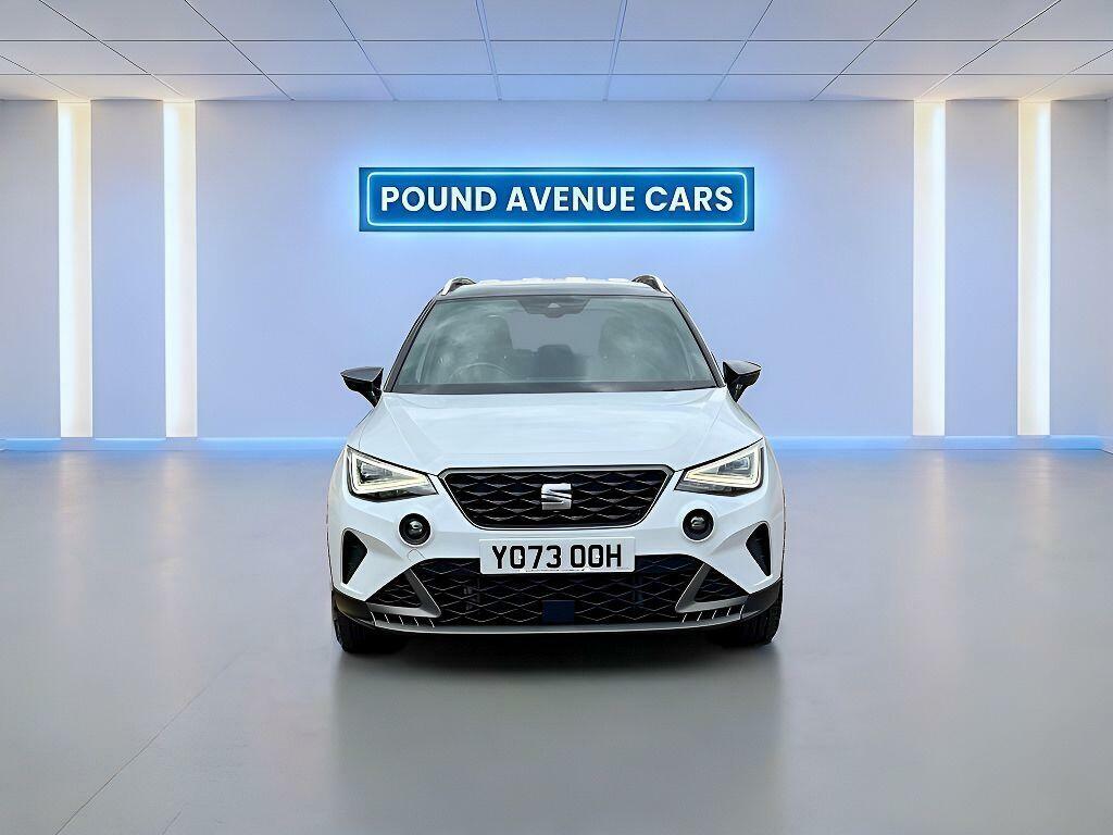 Seat Arona Fr Sport White #3