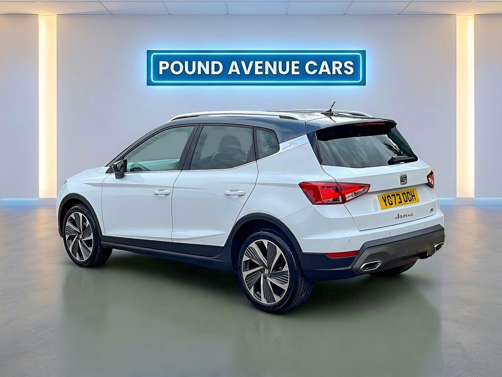 Seat Arona Fr Sport White #5