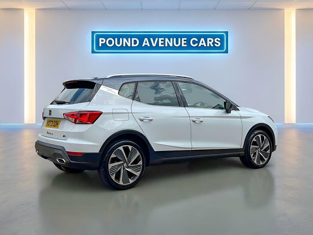 Seat Arona Fr Sport White #6