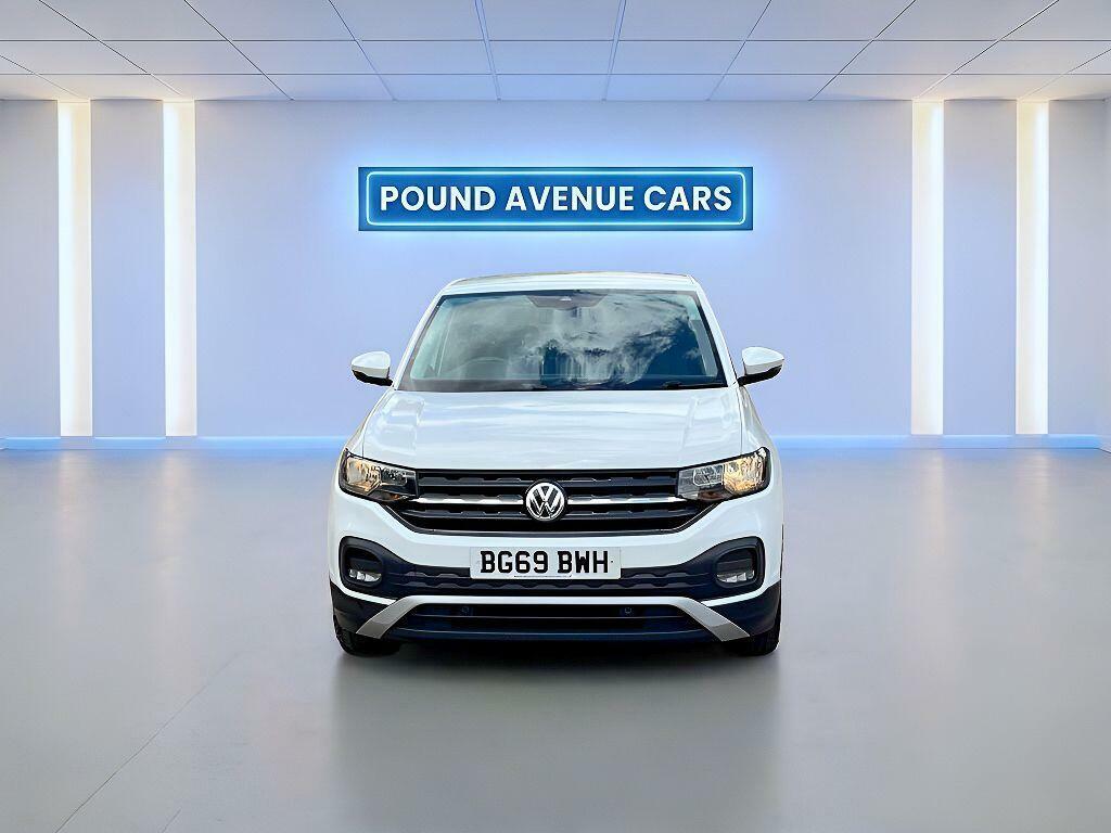 Volkswagen T-Cross 1.0 Tsi S Euro 6 Ss White #3