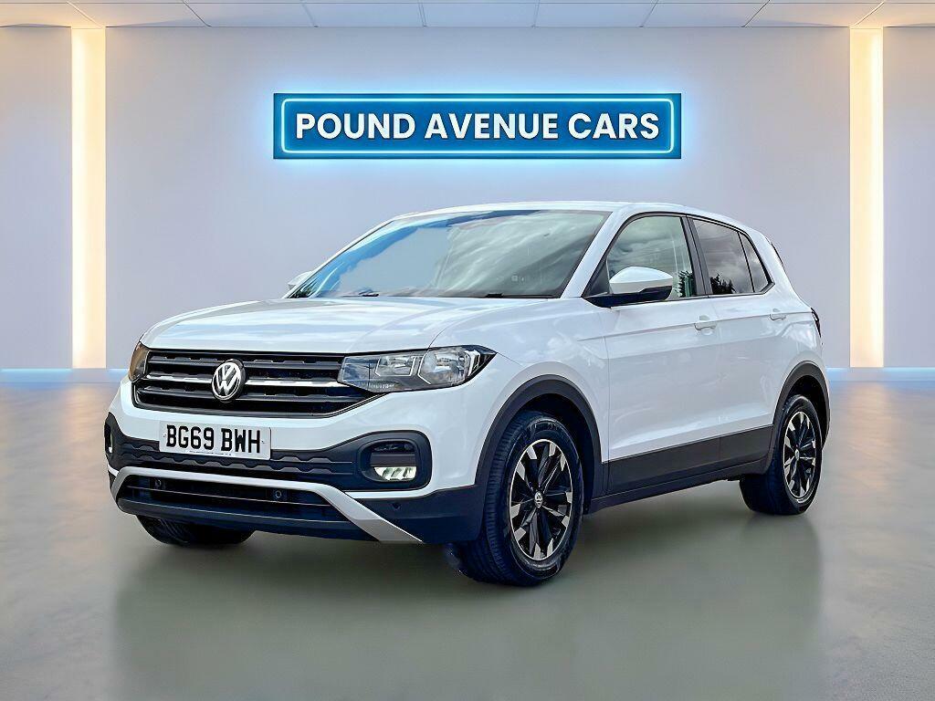 Volkswagen T-Cross 1.0 Tsi S Euro 6 Ss White #4