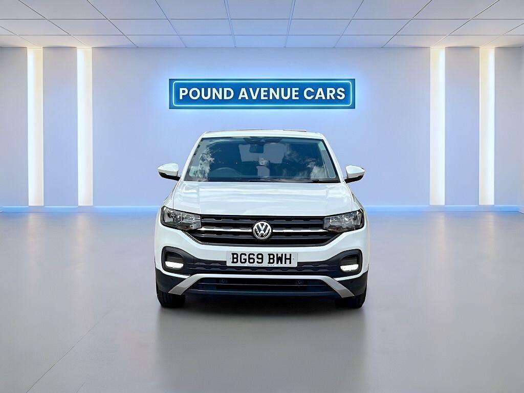 Volkswagen T-Cross 1.0 Tsi S Euro 6 Ss White #5