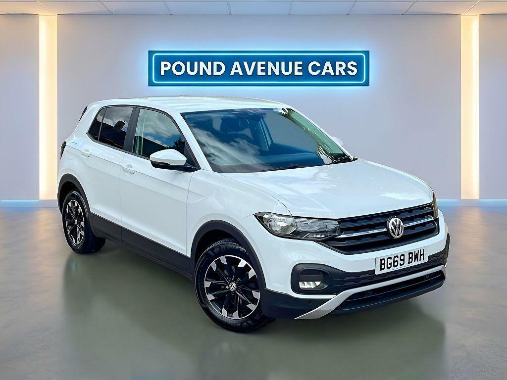 Volkswagen T-Cross 1.0 Tsi S Euro 6 Ss White