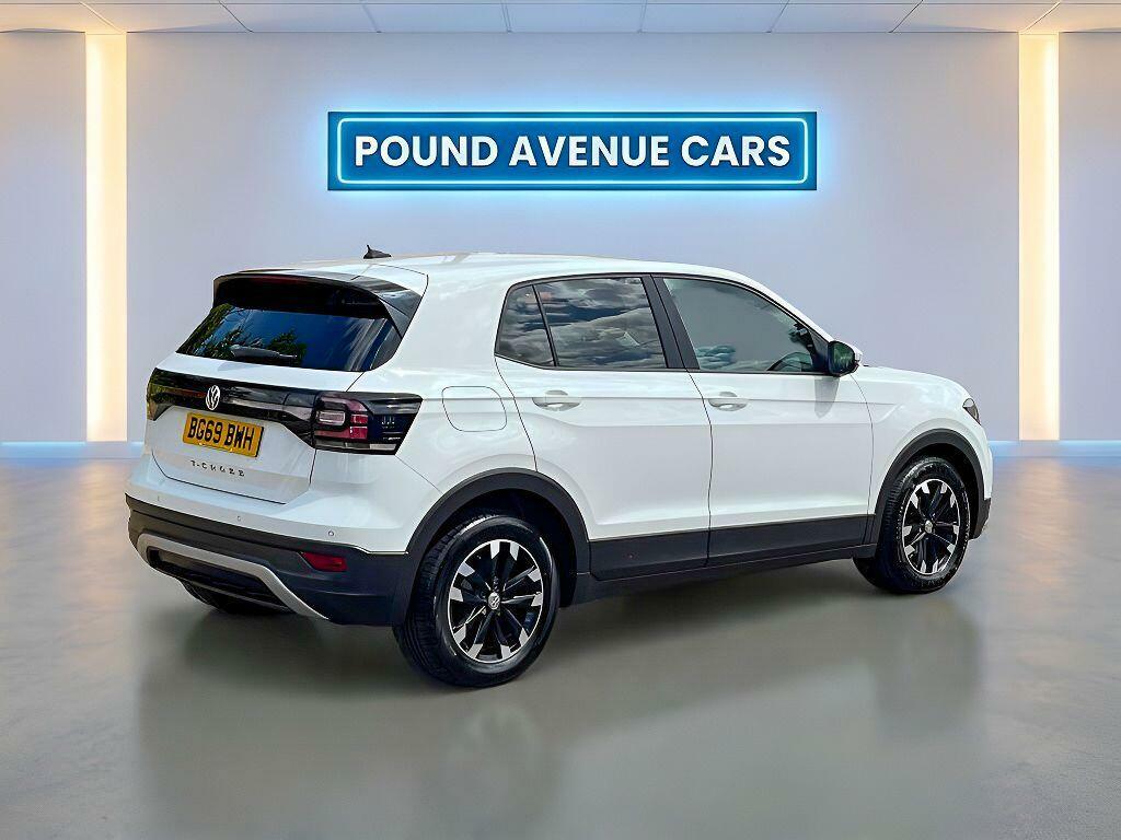 Volkswagen T-Cross 1.0 Tsi S Euro 6 Ss White #6