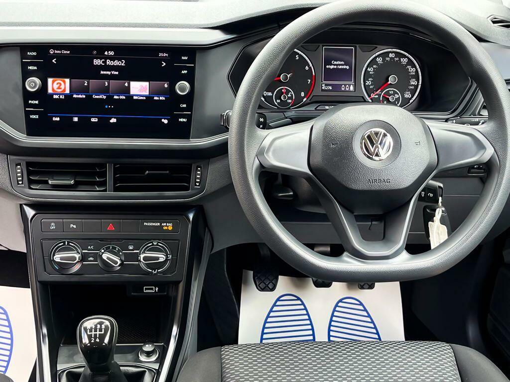 Volkswagen T-Cross 1.0 Tsi S Euro 6 Ss White #2
