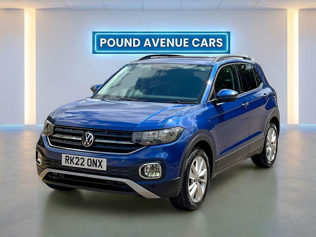 Volkswagen T-Cross 1.0 Tsi Active Euro 6 Ss Blue #4