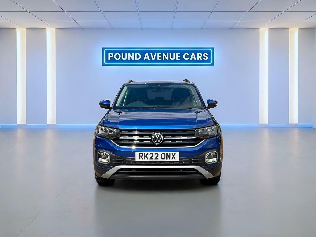 Volkswagen T-Cross 1.0 Tsi Active Euro 6 Ss Blue #3