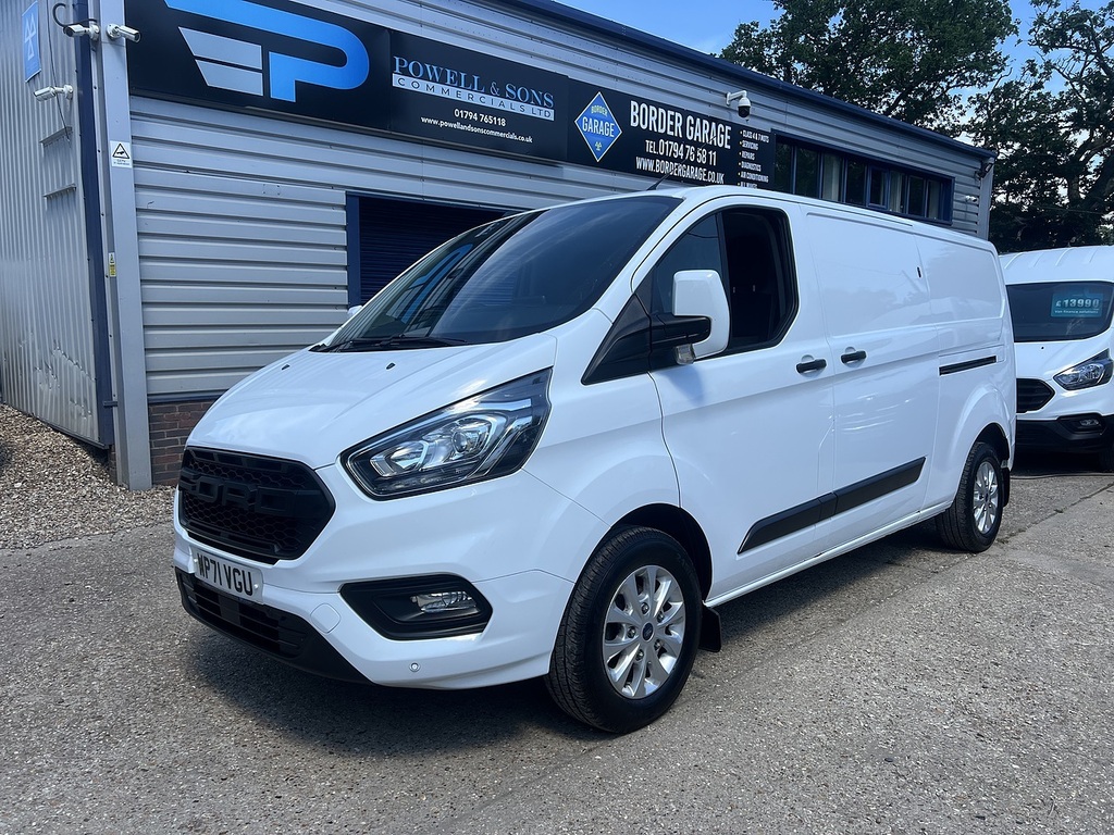 Ford Transit Custom 300 Ecoblue Trend WP71VGU White #2